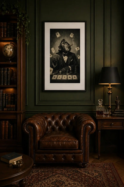 Tableau Singe Poker
