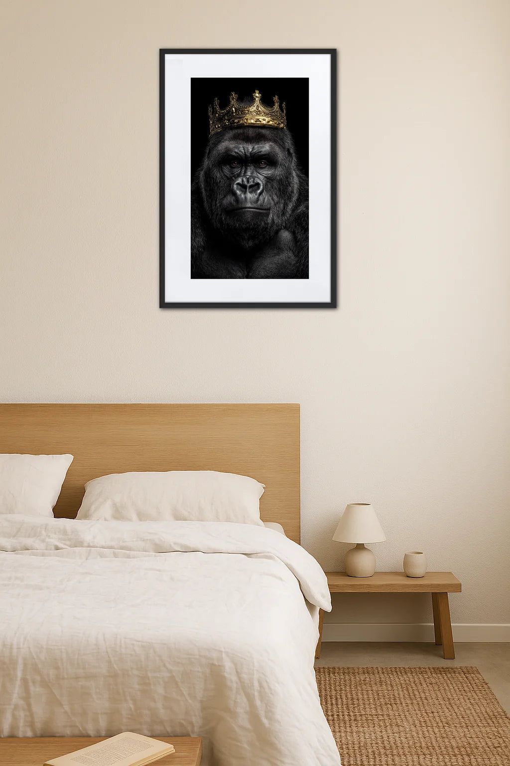 Tableau Singe Roi