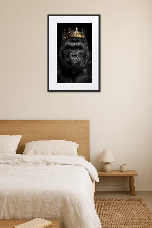 Tableau Singe Roi