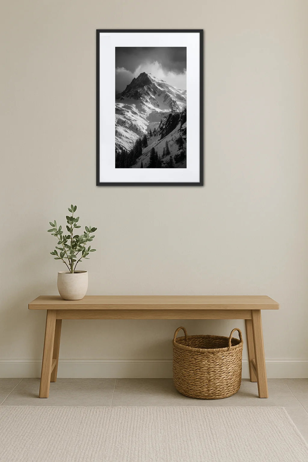 Tableau Sommet Montagne