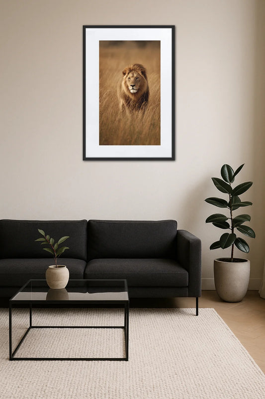 Tableau Sur Toile Lion