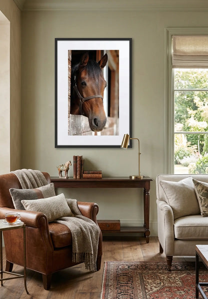 Tableau tête de cheval