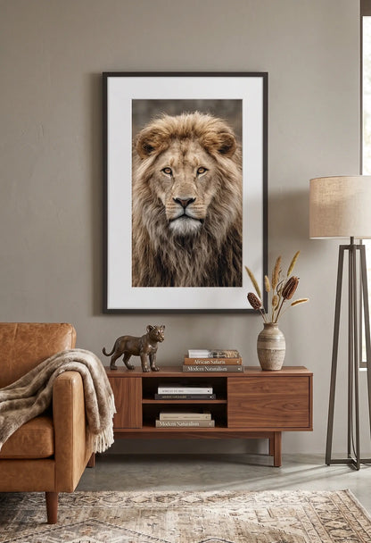 Tableau Tête de Lion