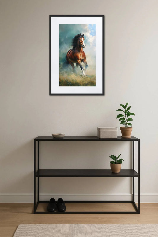 Tableau Toile Cheval