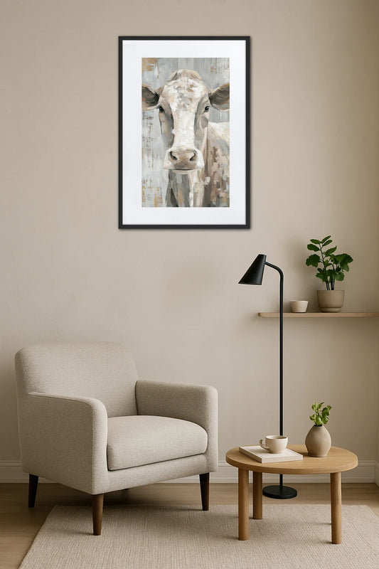 Tableau Vache Moderne