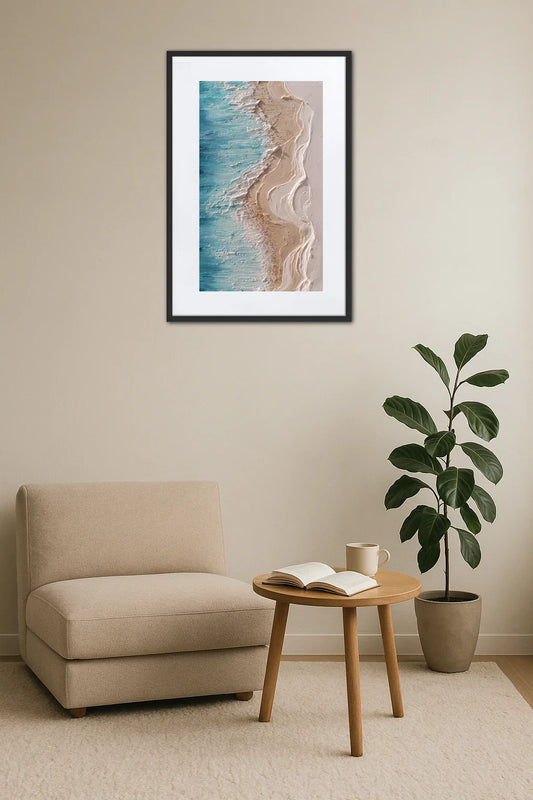 Tableau Vague Beige
