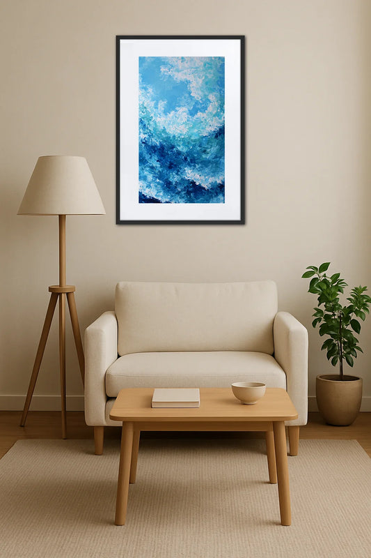 Tableau Vague Moderne