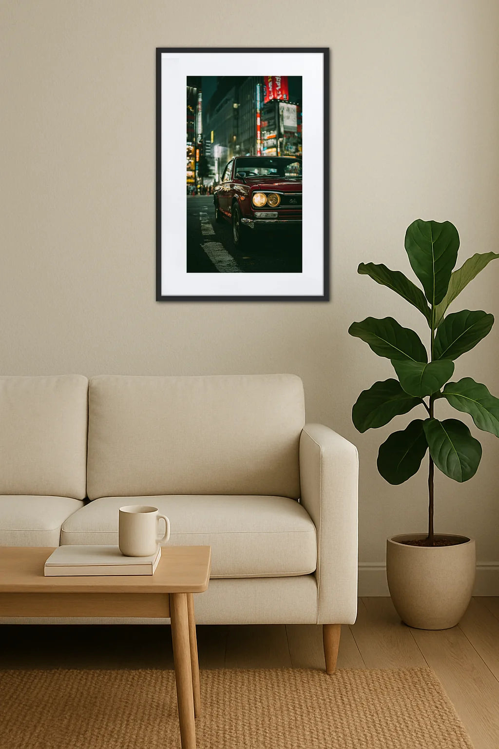 Tableau Voiture Japonaise