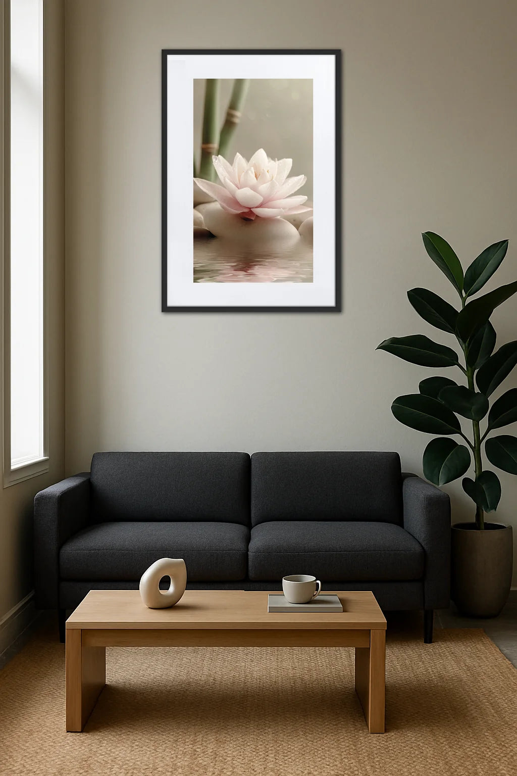 TABLEAU MURAL PEINTURE FLEURS DE LOTUS-120x80 cm TABLEAU MURAL PEINTURE FLEURS DE LOTUS-120x80 cm