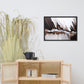 Tableau Abstrait Marron Gris