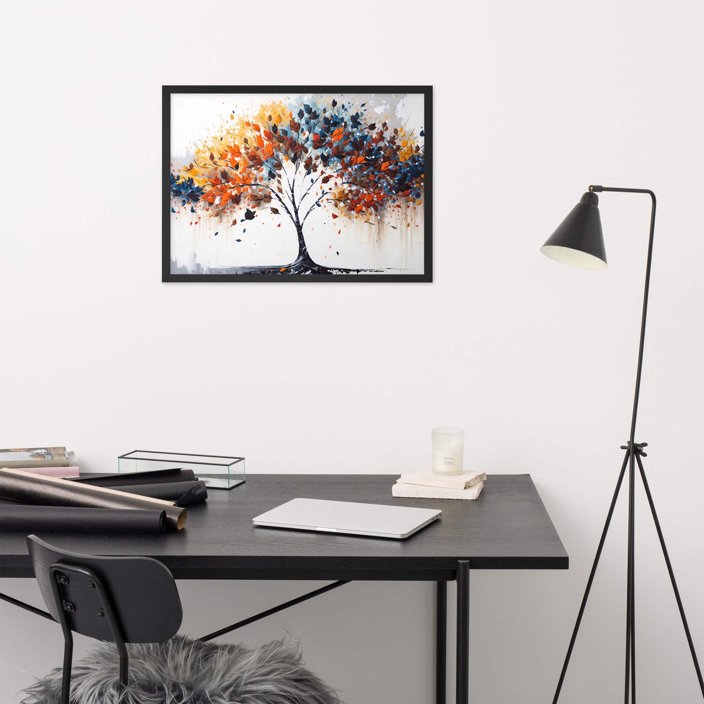 Tableau Abstrait Arbre