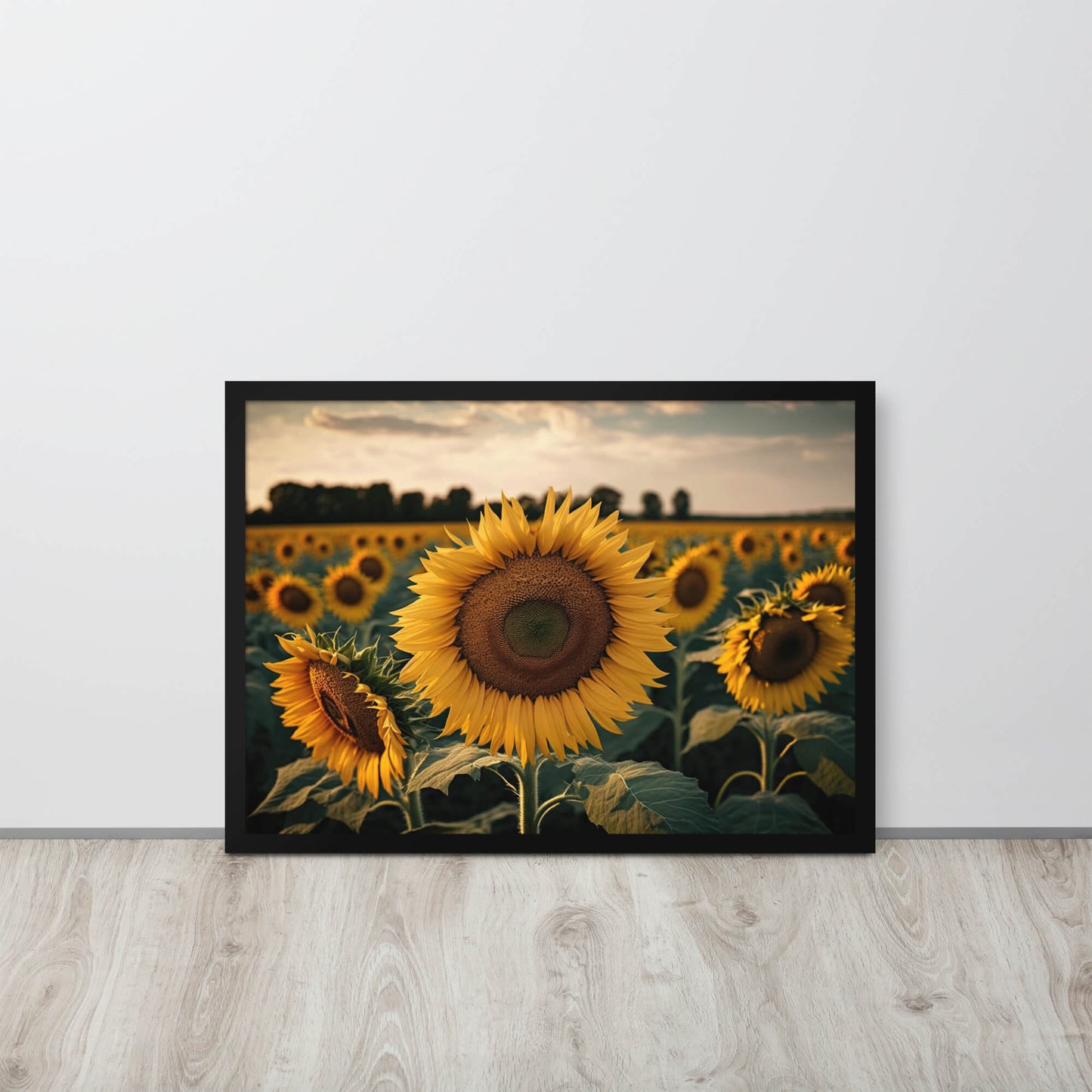 Tableau Paysage Tournesol