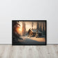 Tableau Paysage Hivernal