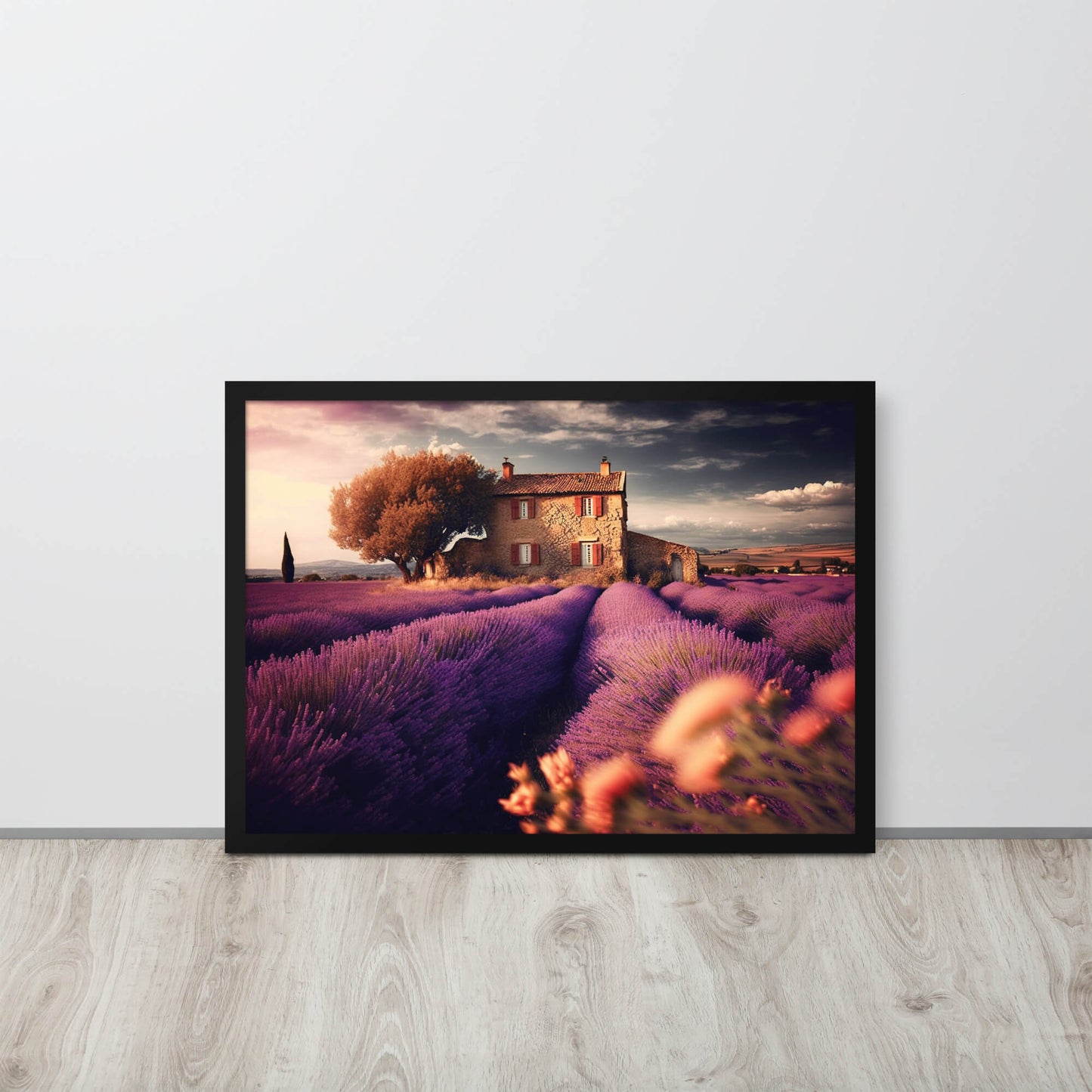 Tableau Paysage Lavande
