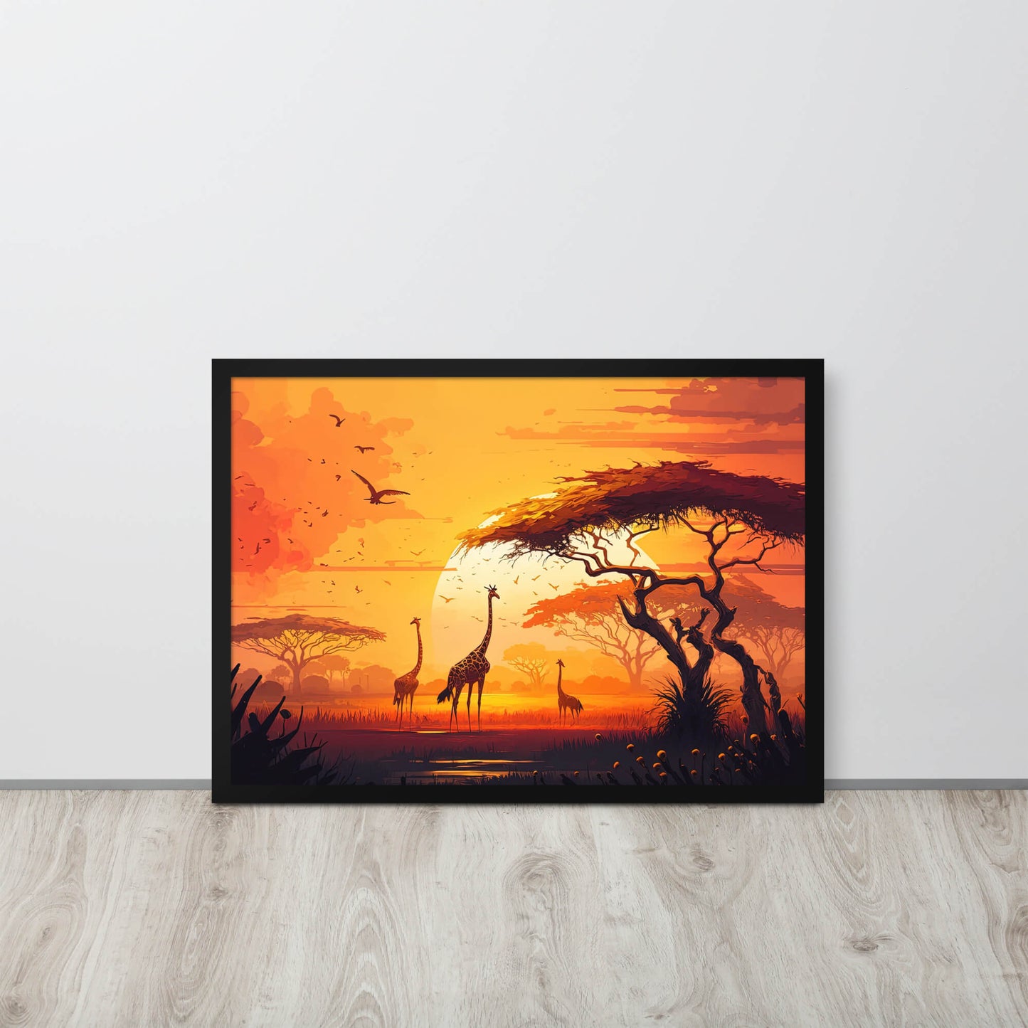 Tableau Paysage Savane