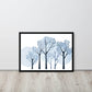Tableau Scandinave Bleu