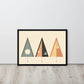 Tableau Scandinave Forme Géométrique