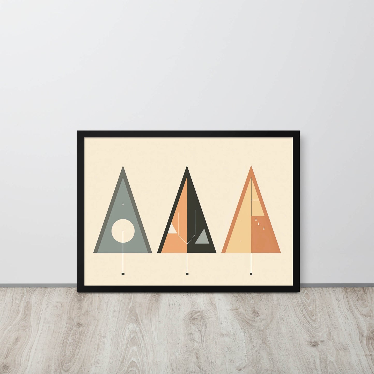 Tableau Scandinave Forme Géométrique