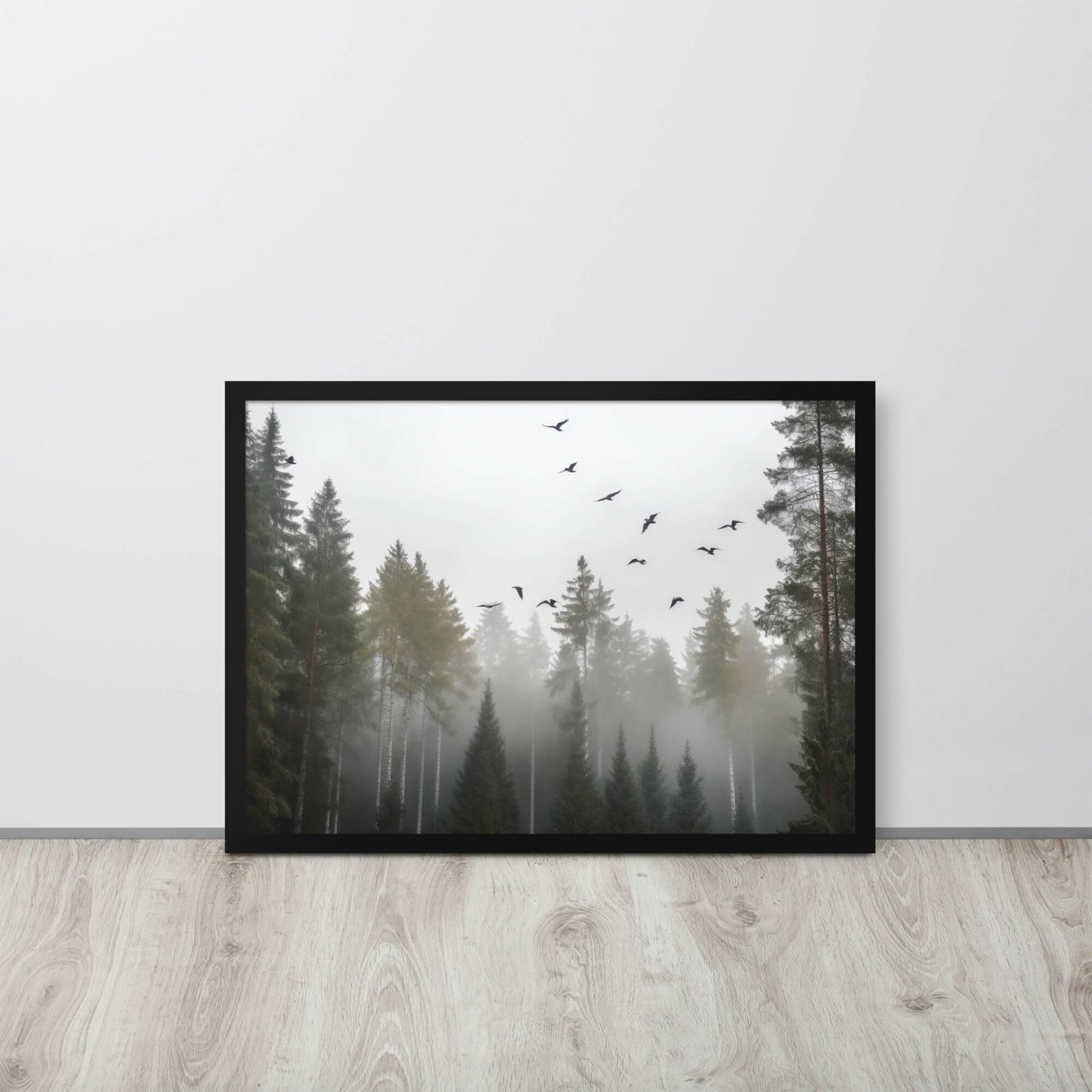 Tableau Scandinave Brumeux