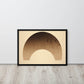 Tableau Scandinave Demi Cercle