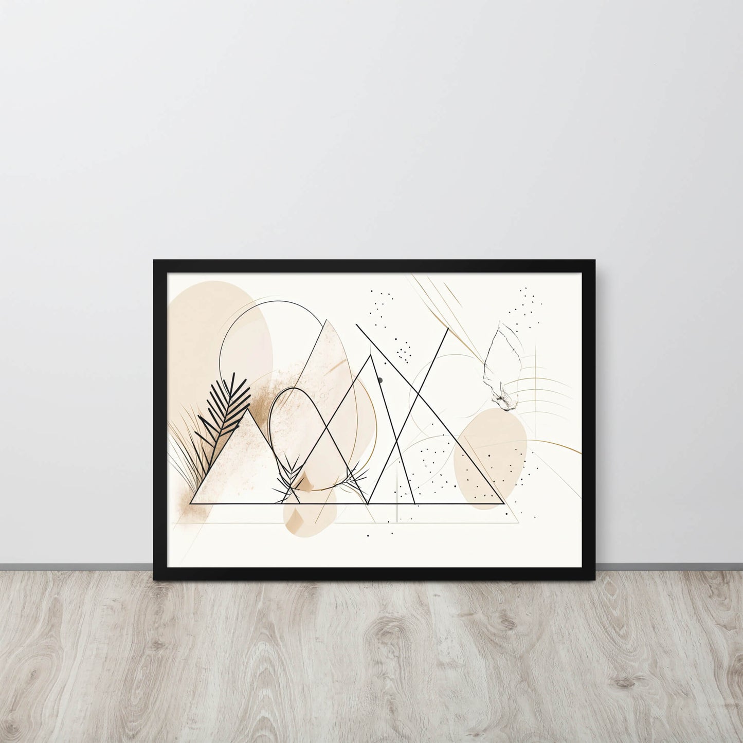 Tableau Scandinave Géométrique