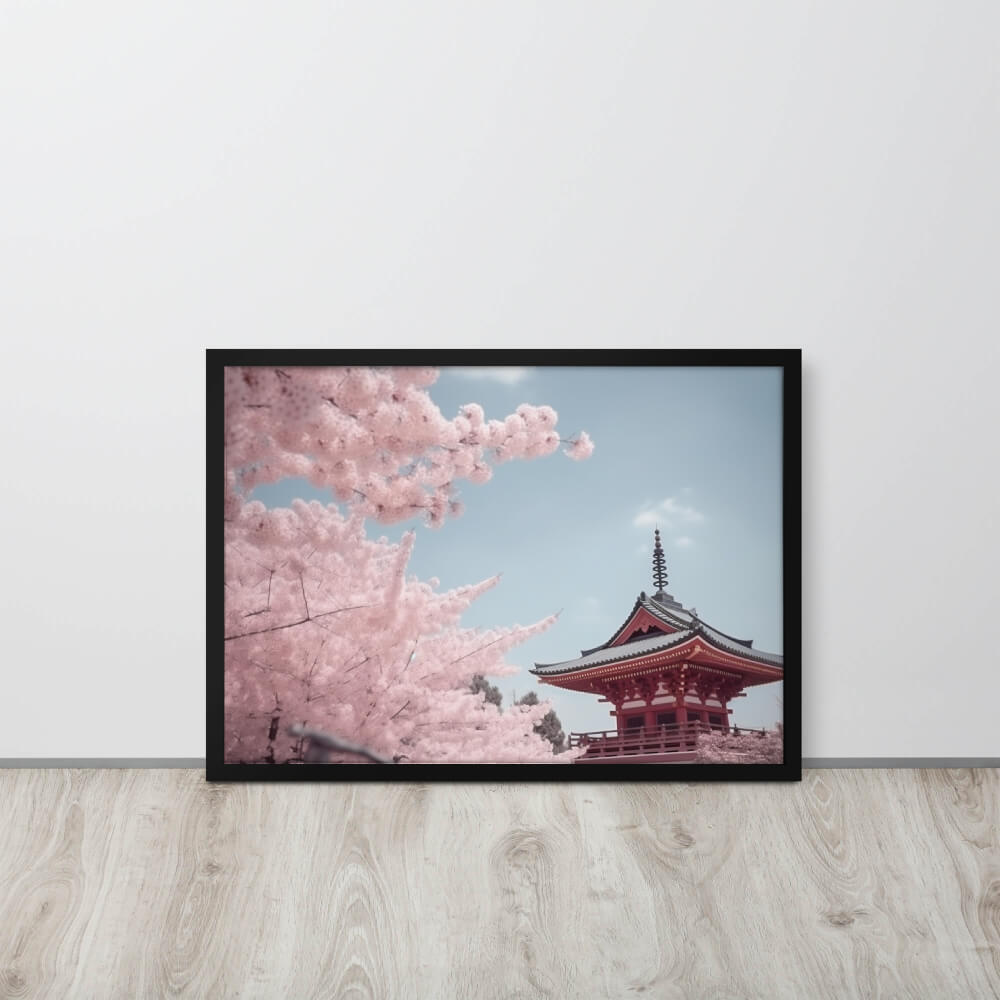 Tableau Japonais Cerisier