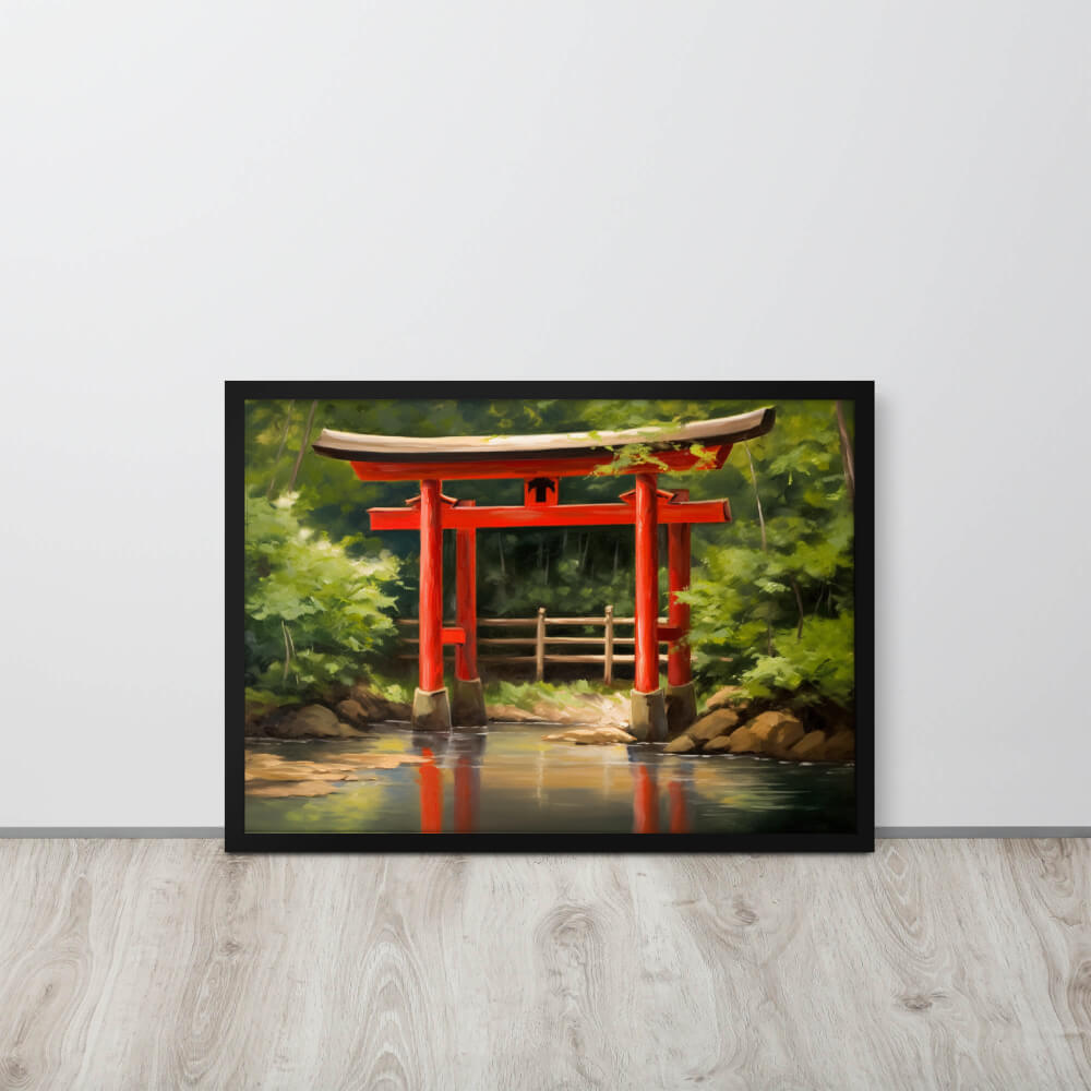 Tableau Japonais Torii