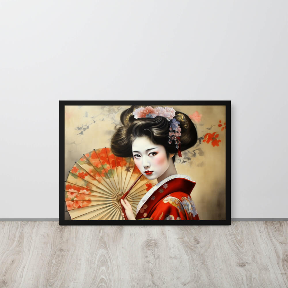 Tableau Japonais Geisha