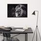Tableau Lion Noir Et Blanc
