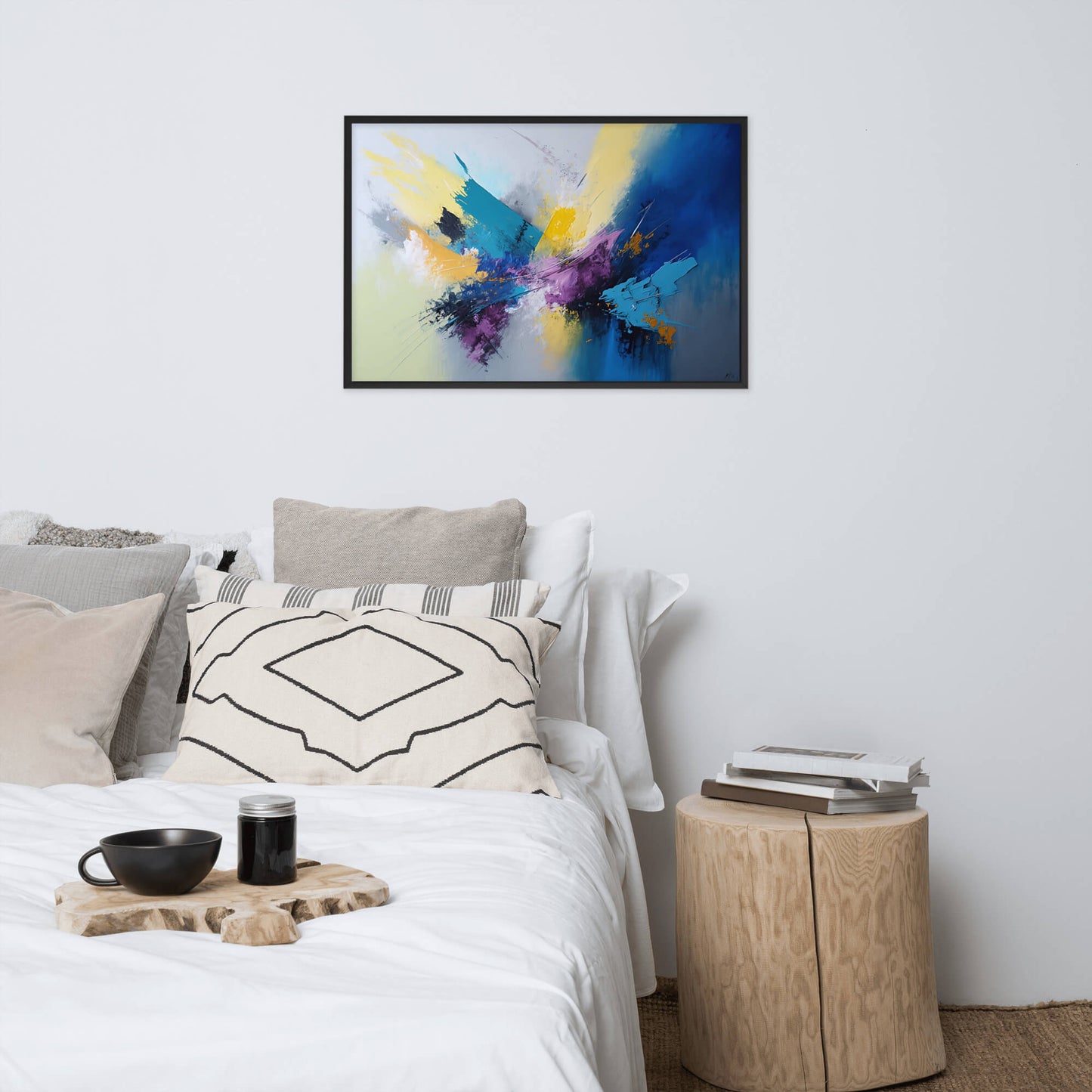 Tableau Abstrait Couleur Pastel