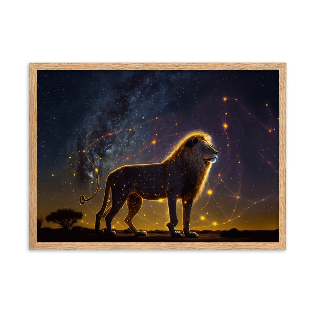 Tableau Constellation Lion