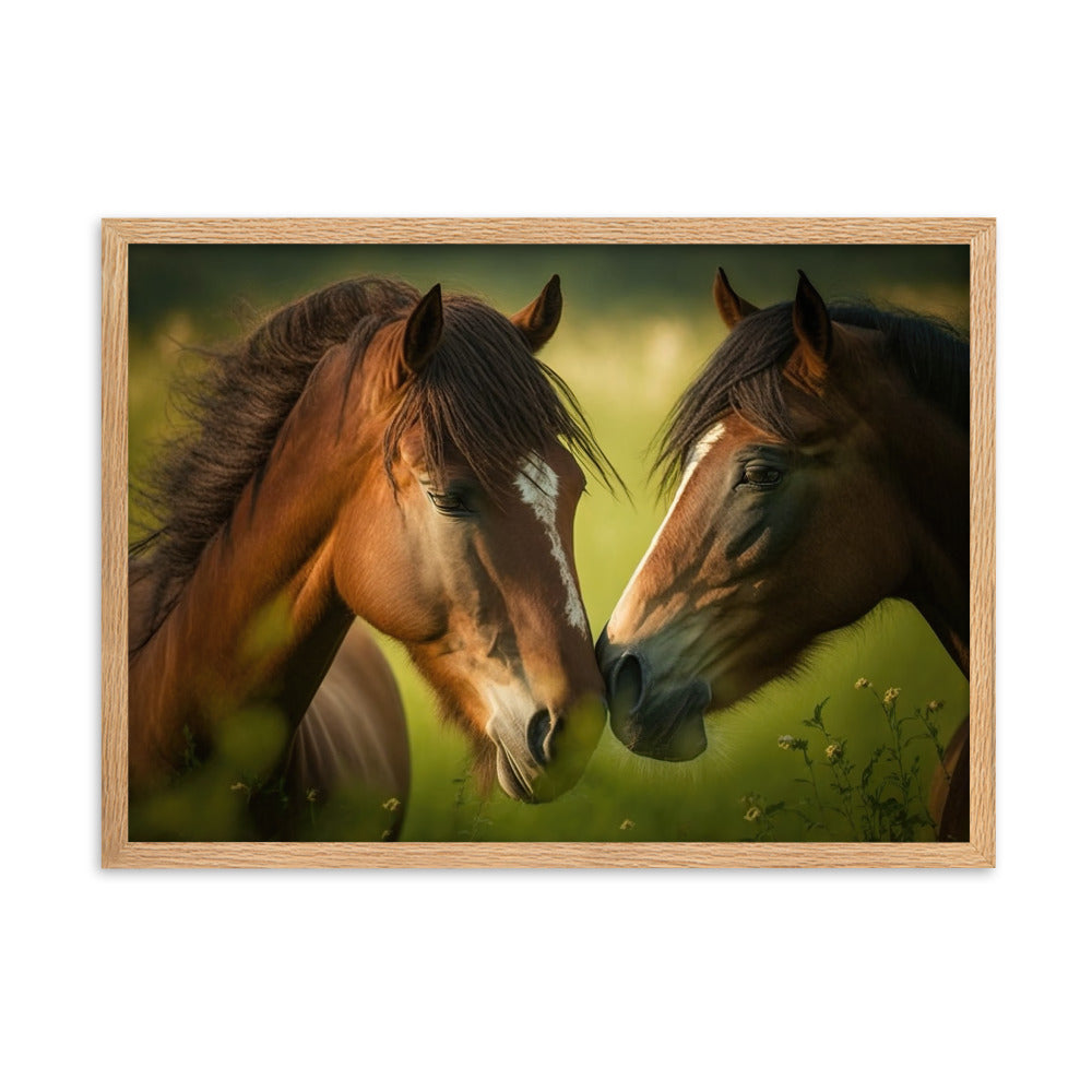 Tableau Cheval Amoureux