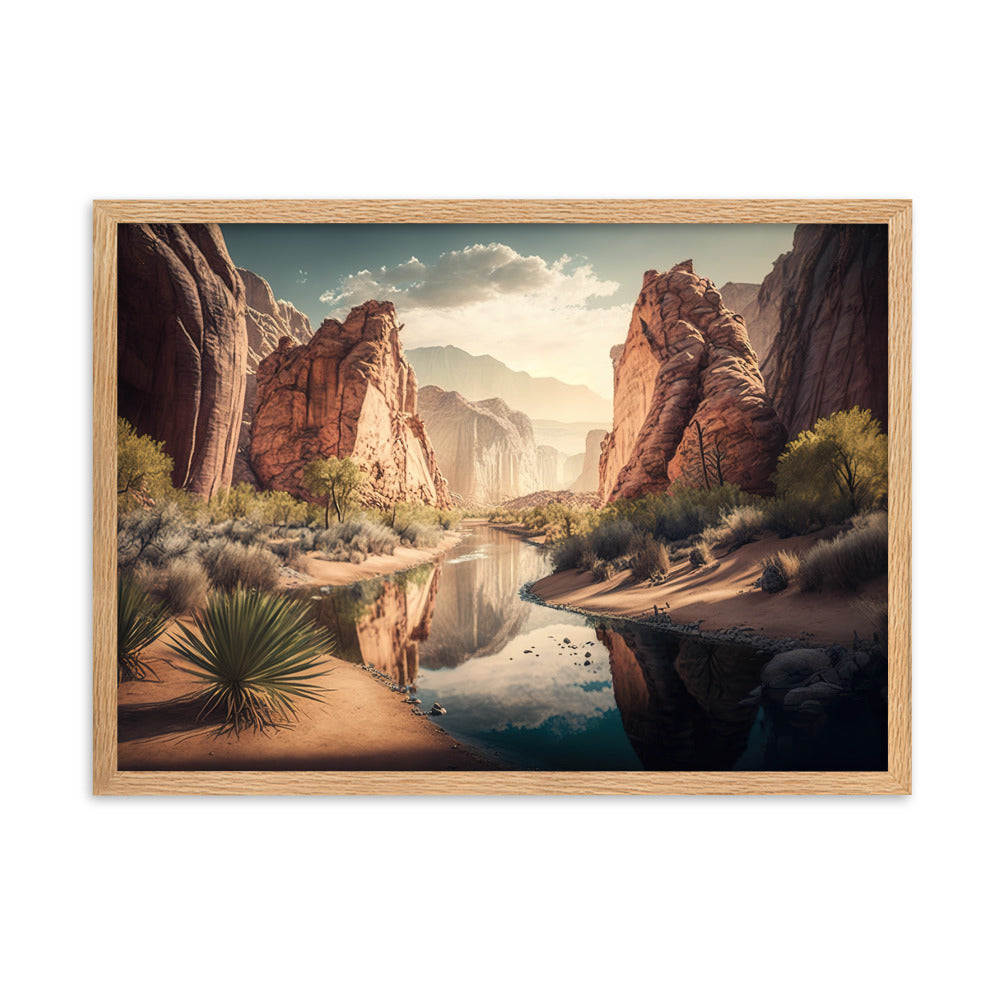 Tableau Paysage Americain