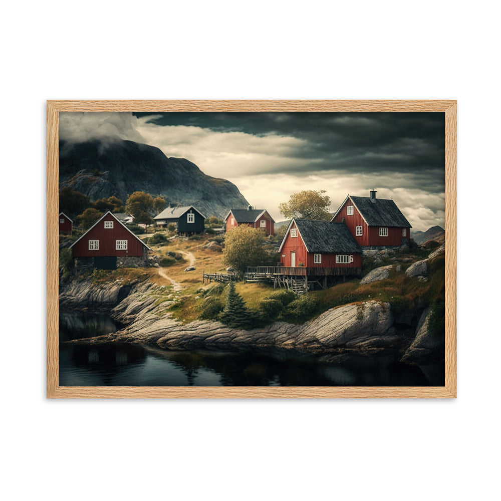 Tableau Paysage Norvège