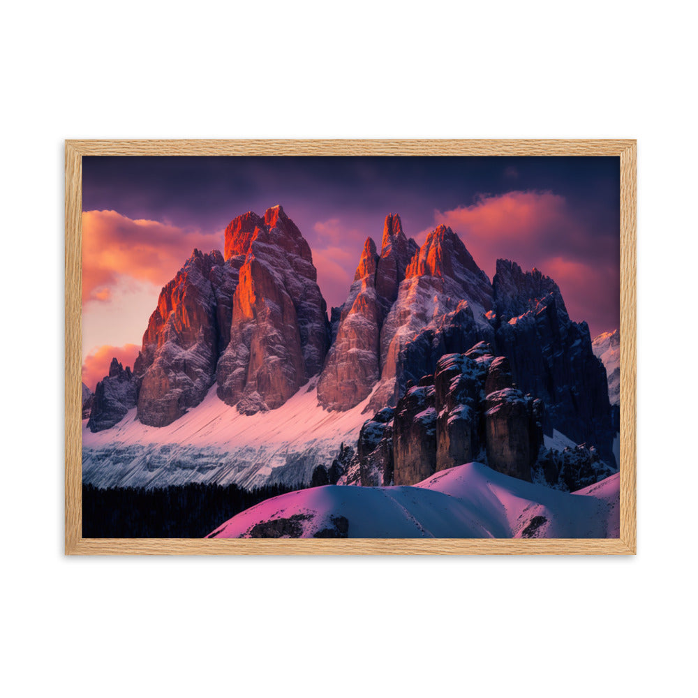 Tableau Paysage Italien (Dolomites)