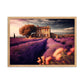 Tableau Paysage Lavande