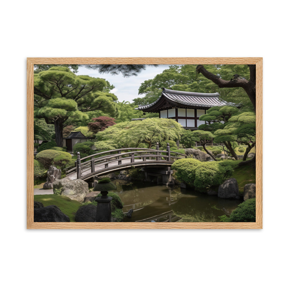 Tableau Japonais Jardin