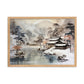 Tableau Japonais Neige