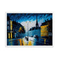 Tableau Abstrait Ville