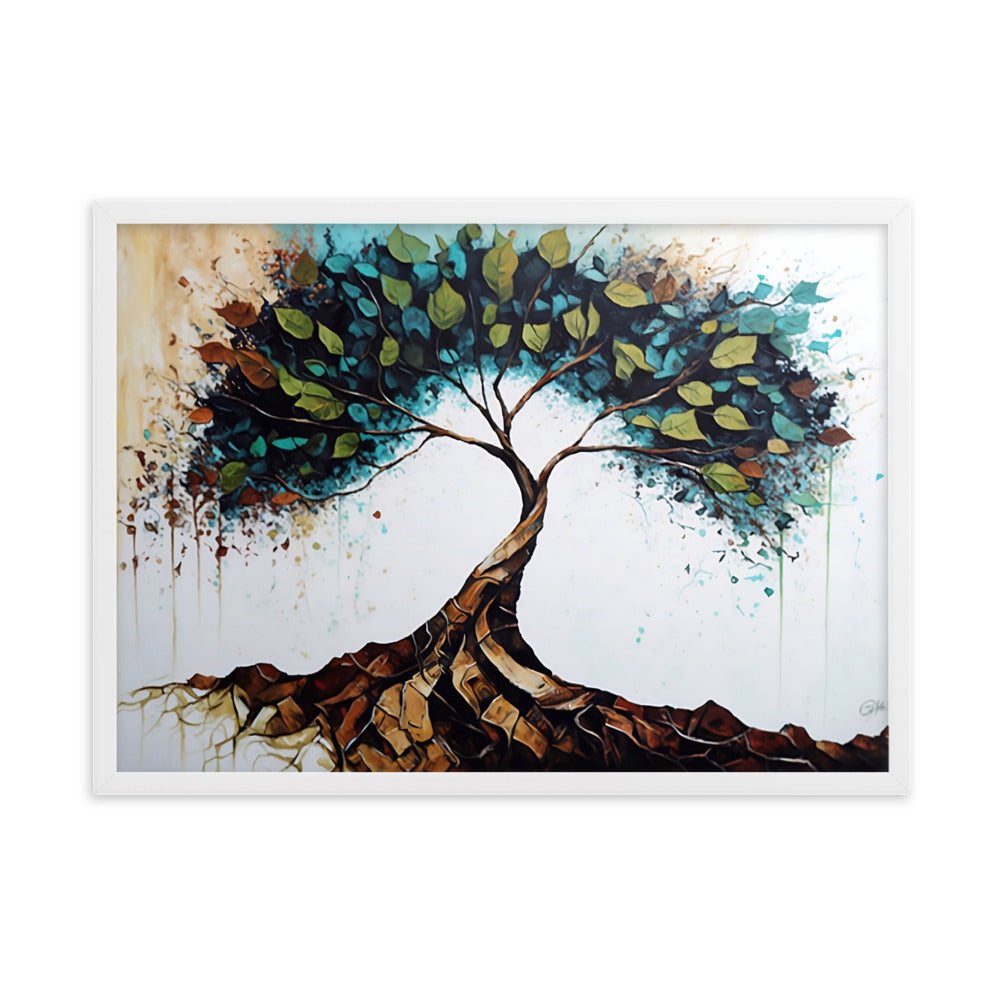 Tableau Abstrait Arbre De Vie