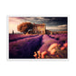 Tableau Paysage Lavande