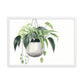 Tableau Scandinave Plante