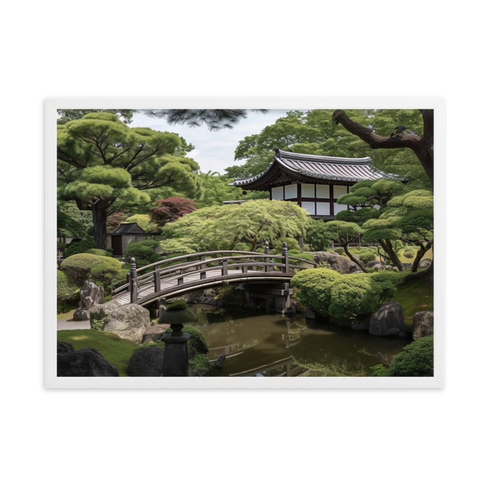 Tableau Japonais Jardin