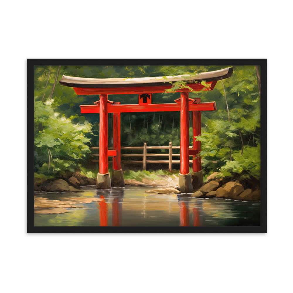 Tableau Japonais Torii