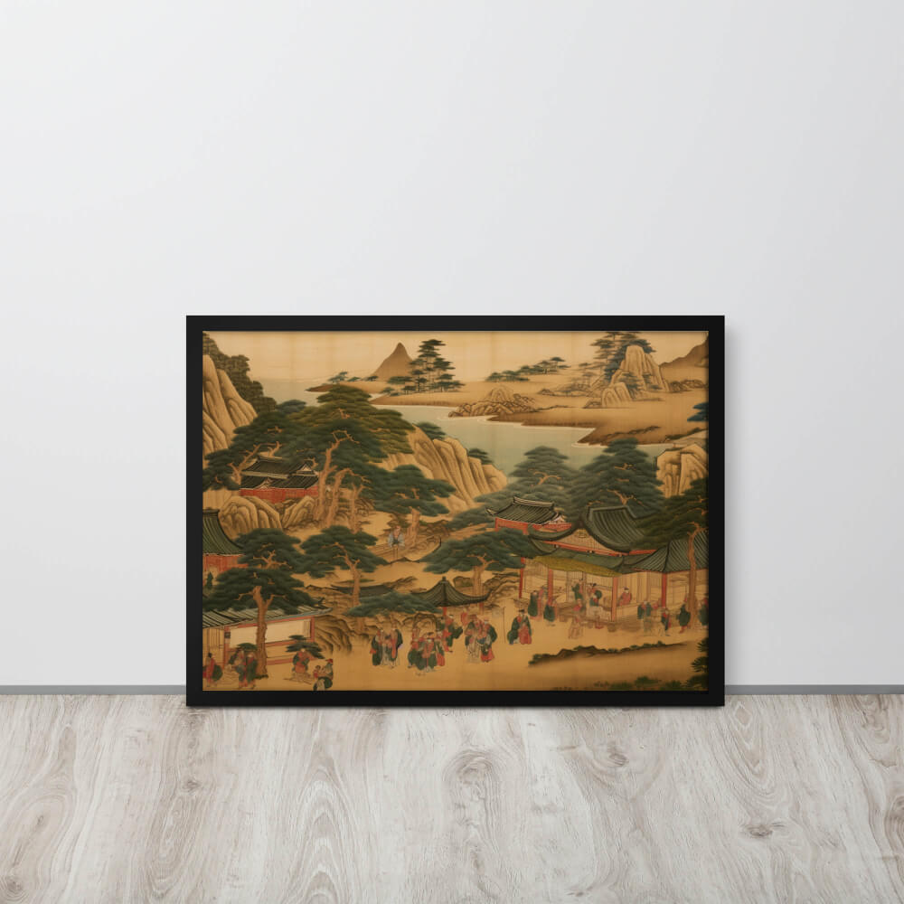 Tableau Japonais Ancien