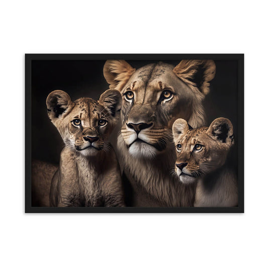 Tableau décoration lion