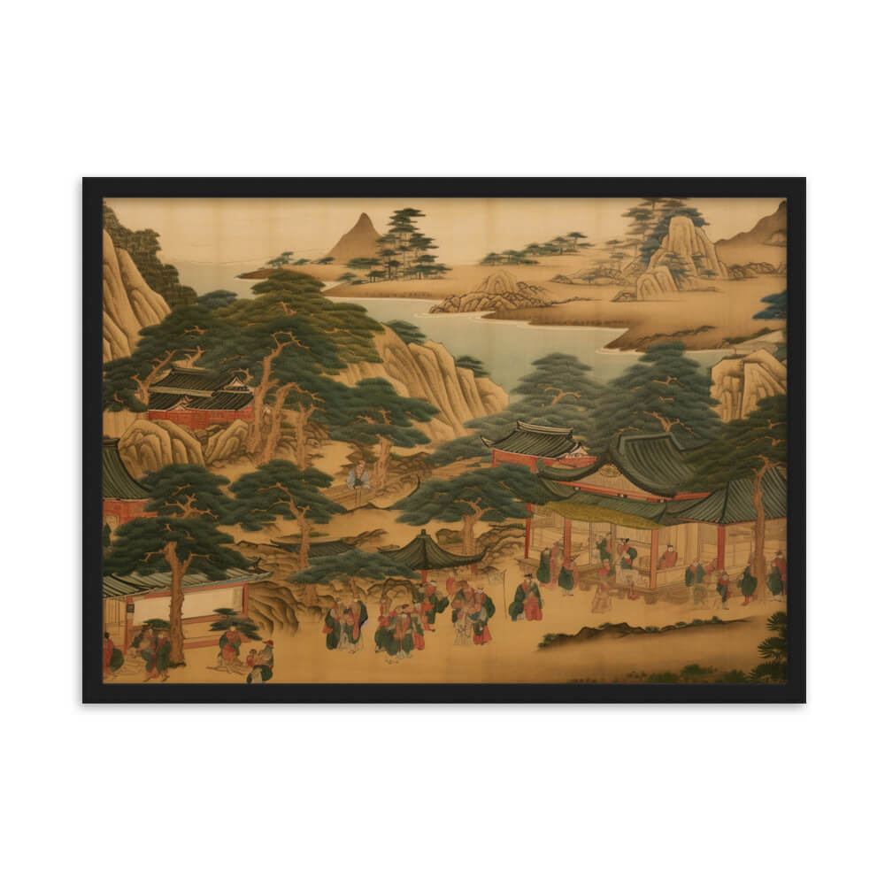 Tableau japonais ancien