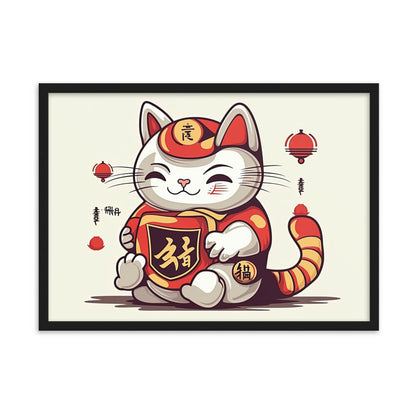 Tableau Japonais Chat