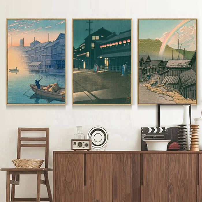 Tableau Japonais Vintage
