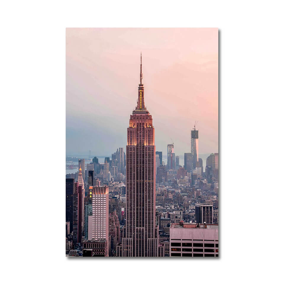 Tableau New York Couleur